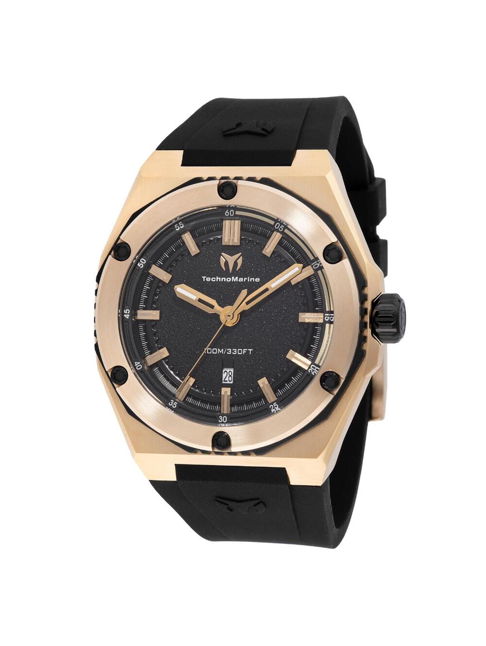 TechnoMarine Coral Legacy Sport Men's Watch - 45mm, Black (TM-416064)